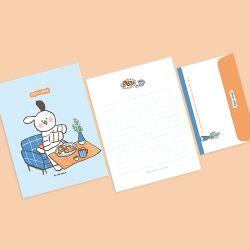 Mon Pote Letter Paper, Set of 4