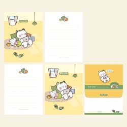 Mon Pote Letter Paper, Set of 4