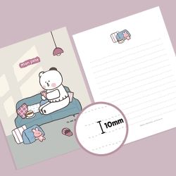 Mon Pote Letter Paper, Set of 4