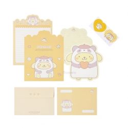Sanrio Letter Paper & Envelopes Set - Pompompurin