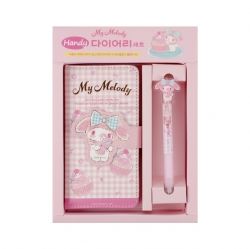 My Melody Handy Diary Ball pen Set