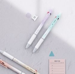 JAVA Zium Erasable 3-in-1 Ballpoint Pens 0.5mm (Set of 24)