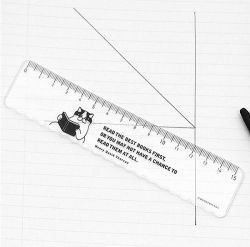 World Literature Soft Ruler 15cm