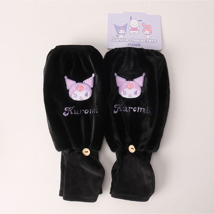 Sanrio Characters gloves - Kuromi Black