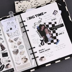 Wannathis Be Me A5 Hard 6 Holes Binder Cover