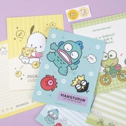 Sanrio Letter Paper & Envelopes Set - Pochacco