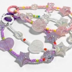 Tulip Handphone Strap key ring, Random