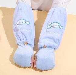 Sanrio Characters gloves - Kuromi Purple