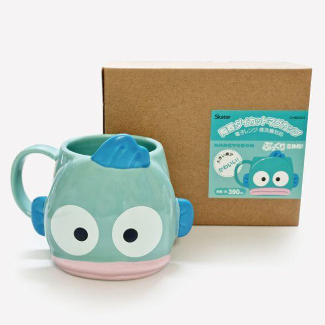 한교동 도기 입체 머그컵 390ml