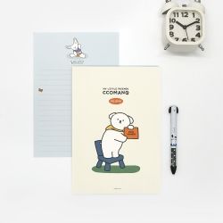 CCOMANG Letter Papers Pad, Set of 4