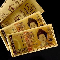 Gold Money Envelope [90x180mm] (2pcs 1set)