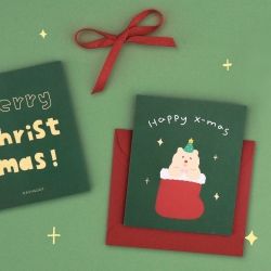 Christmas Mini Card 2pcs 