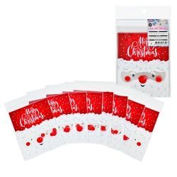 Christmas OPP Bag Medium, 8pcs