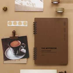 Compact A5 Grid Notebook