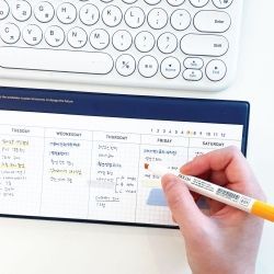 Weekly Desk Pad, Undated 