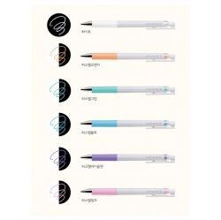 Juice Up 10 colors Jell ink pastel Pen 0.4mm 5pcs