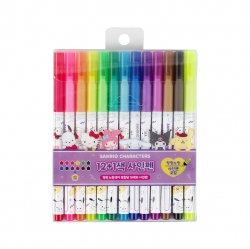 Sanrio Characters 12+1 Colors Signpen Set