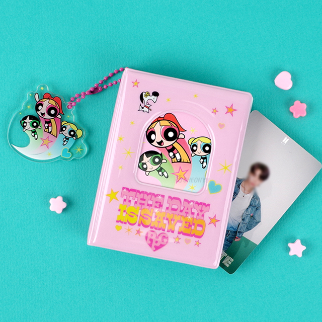 Powerpuff Girls photo Card album pink