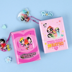 Powerpuff Girls photo card album - hot pink