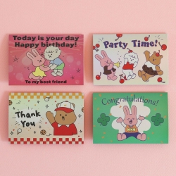 My Buddy Hologram Folding Card 