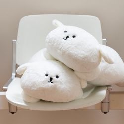 Soft Bichon Hugging Pillow 