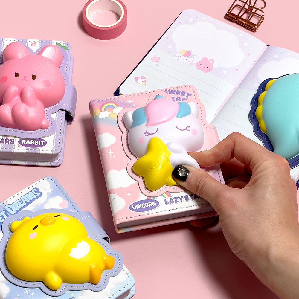 Lazy Star Squishy Mini Diary, Random