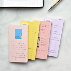 Sticky Line Up, Sticky Note Pad 