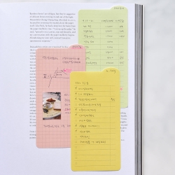 Sticky Line Up, Sticky Note Pad 