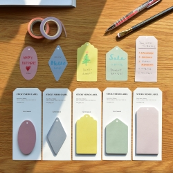 Sticky Memo Label, Sticky Memo Pad 