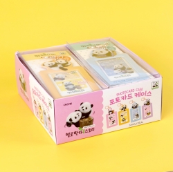 Hello Panda Story Photo Card Case Keyring, Random