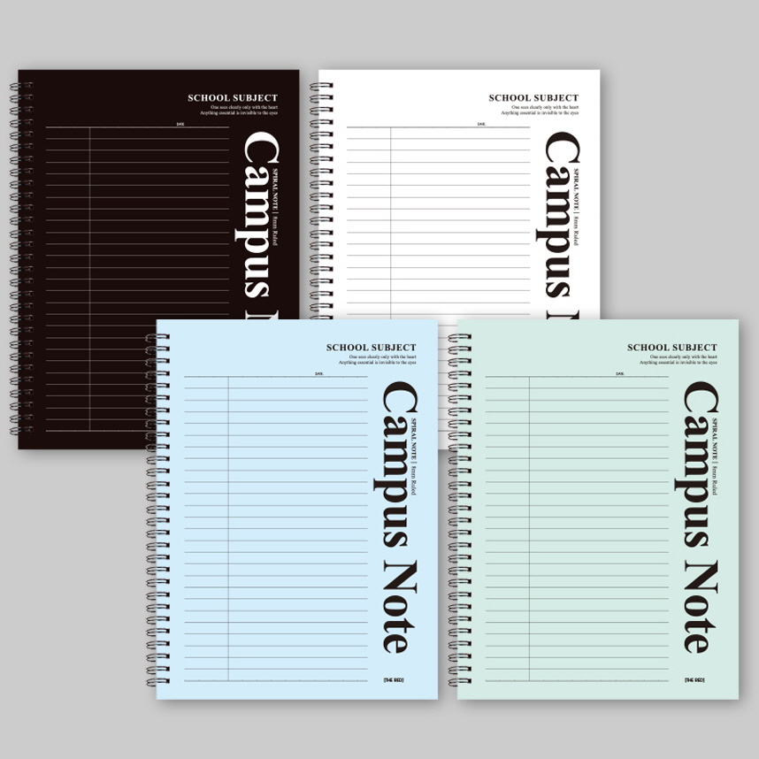 4000 하드커버노트 캠퍼스 (색상랜덤)