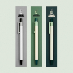 Color Block Knock Pen 0.5mm