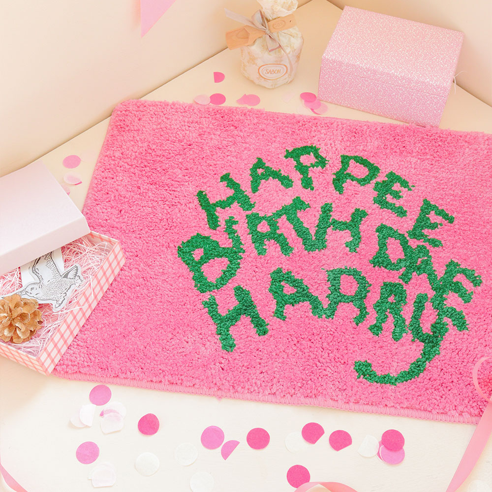 Harry Potter Happy Birthday Foot Mat