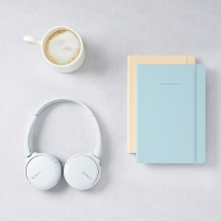 Table Talk Grid Lined Notebook, Hard Cover 