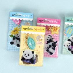 Hello Panda Story Double Keyring, Random