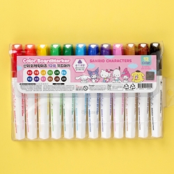 Sanrio Characters 12Colors Board Marker