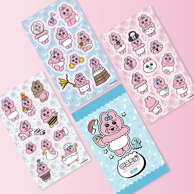 Opachu Usagi Mini Sticker Book vol.1