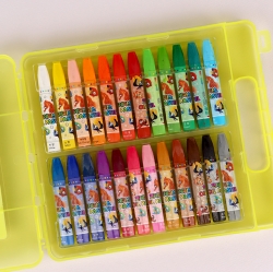 Turtle and Friends 24 Color Crayon