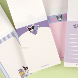 Sanrio Love it Handy Memopad, Set of 24pcs - Kuromi