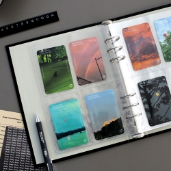 Record On 6-Ring Binder Refill, A5 Size 