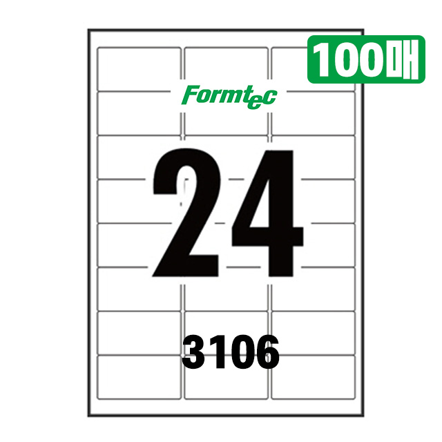 HiEco Label HES-3106, 100 Sheet