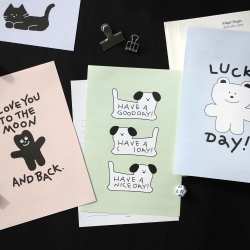 Doodle Letter Paper Pad