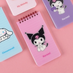 Sanrio Characters PP Mini Note Book, Random
