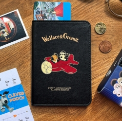 Wallace and Gromit Travel Passport Case_Airplane