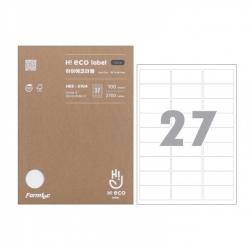 HiEco Label HES-3104, 100 Sheet