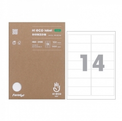 HiEco Label HEQ-3108, 20 Sheet