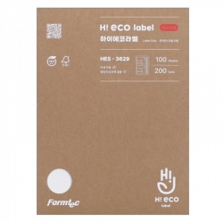HiEco Label HES-3629, 100 Sheet