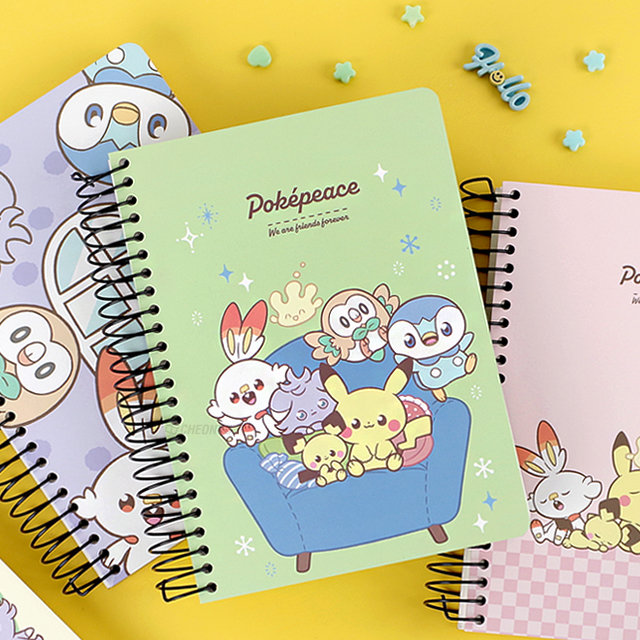 POKEMON POKEPEACE Thick One-Ring Notebook