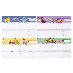 Pokemon Sticky Scheduler, Set of 20pcs
