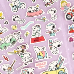PEANUTS Soft and Cutie Stickers, Set of 24pcs